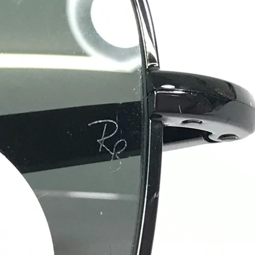 Ray-Ban Sunglasses RB3683 002/58 Black Aviator Frames with Gray Polarized 56 mm